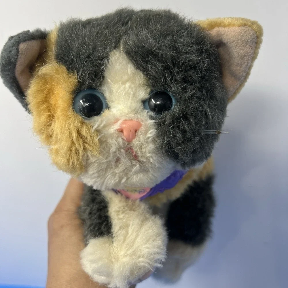 TYCO Kitty Kitty Kittens Calico Cat Plush 1993 7